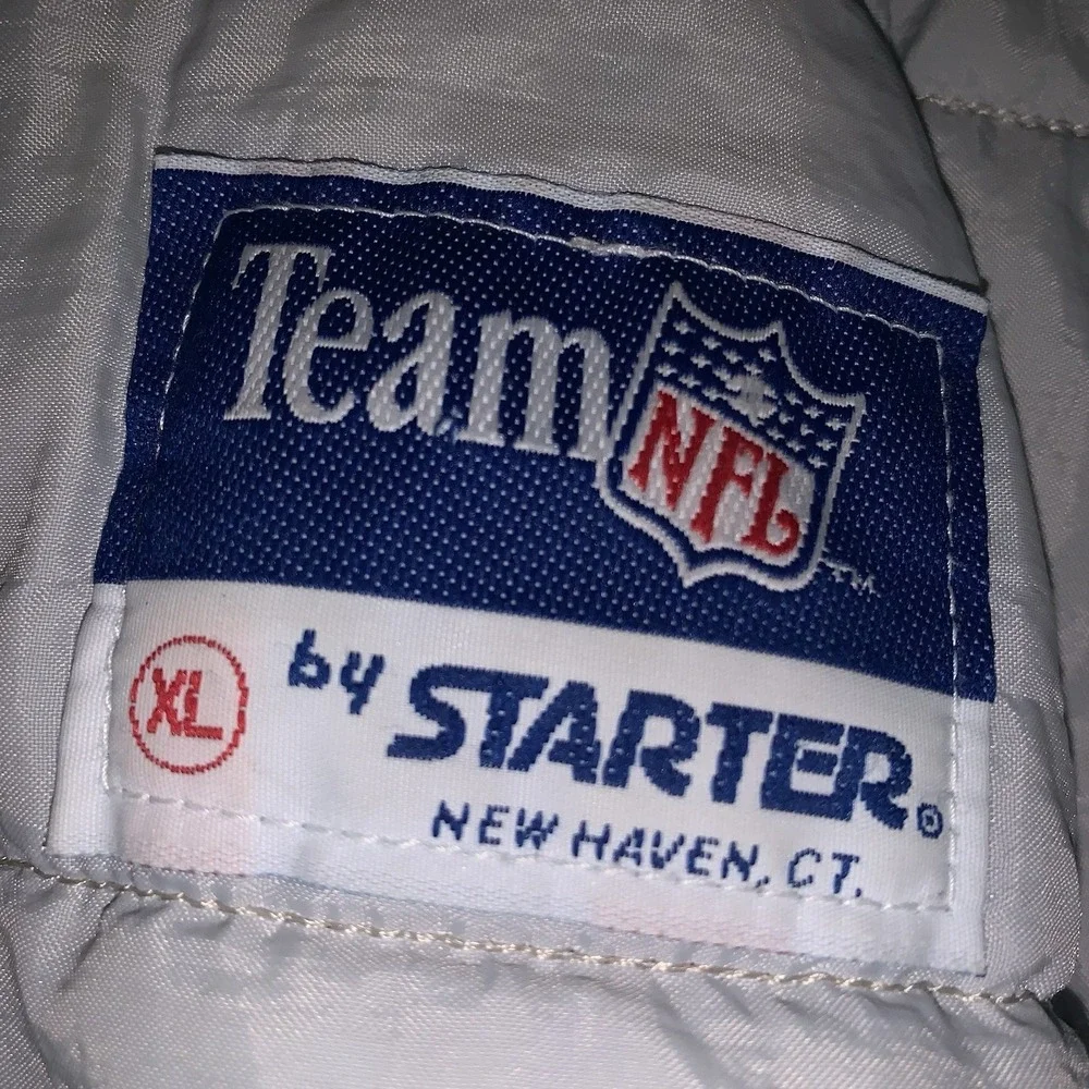 Dallas Cowboys‎ Vintage 90s Team NFL Starter Jacket Size XL New Haven CT EUC